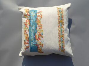 Blue Spode Cushion