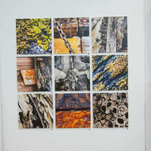 Group of 9 Ebb & Flow square photo boards